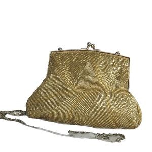 WALBORG MADE IN MACAU vintage beaded bag